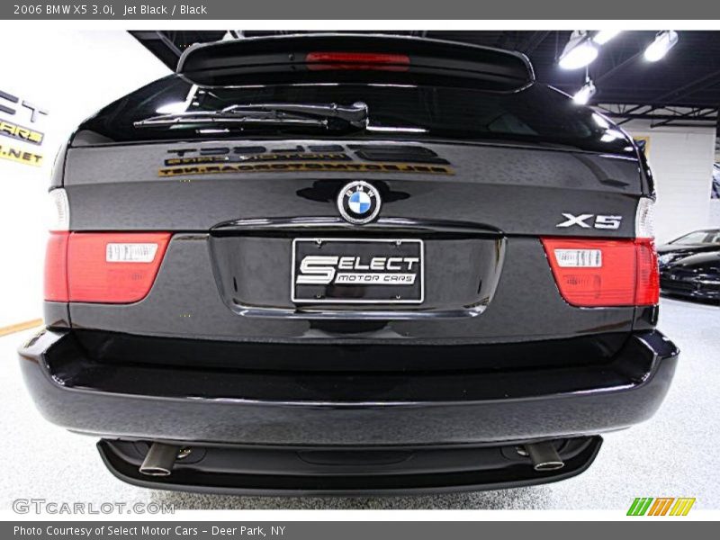 Jet Black / Black 2006 BMW X5 3.0i