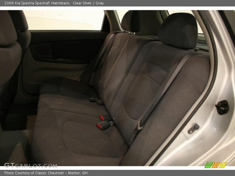 Clear Silver / Gray 2006 Kia Spectra Spectra5 Hatchback