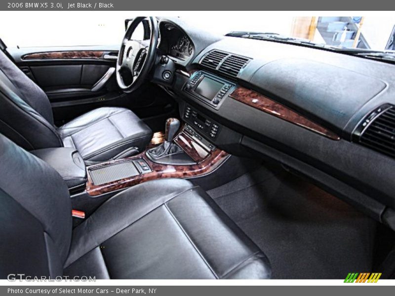 Jet Black / Black 2006 BMW X5 3.0i