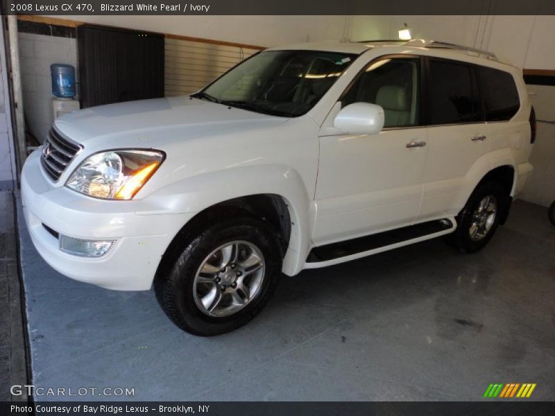 Blizzard White Pearl / Ivory 2008 Lexus GX 470