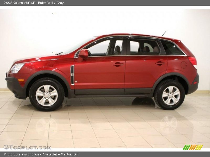 Ruby Red / Gray 2008 Saturn VUE XE