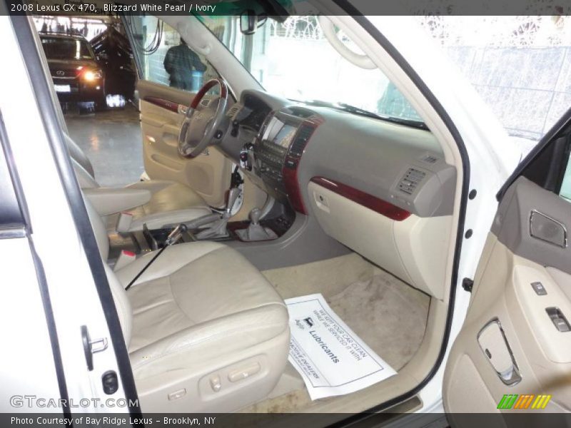 Blizzard White Pearl / Ivory 2008 Lexus GX 470