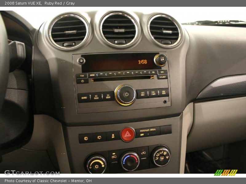 Ruby Red / Gray 2008 Saturn VUE XE