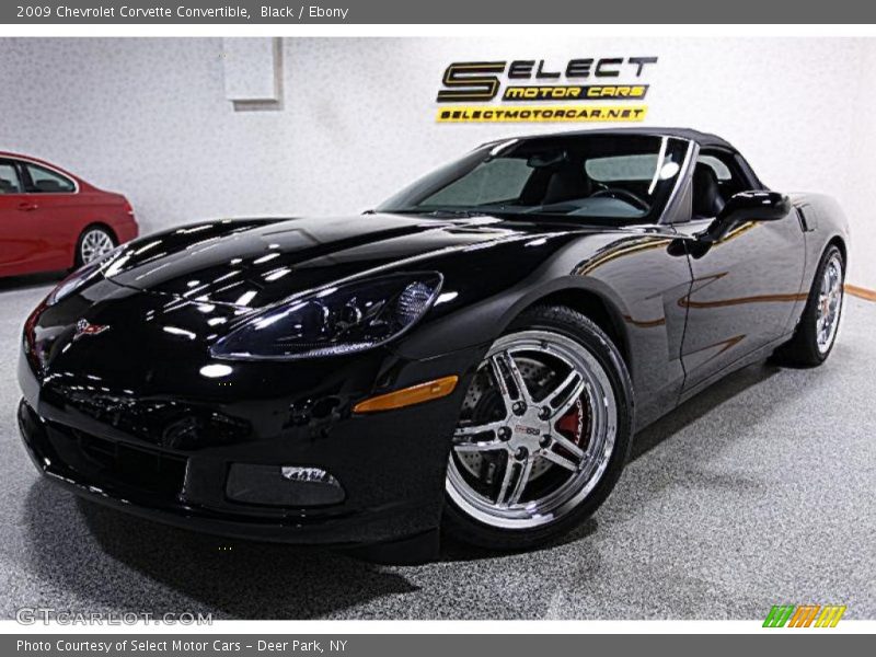 Black / Ebony 2009 Chevrolet Corvette Convertible