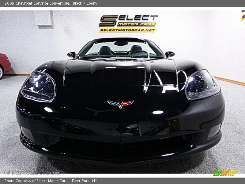 Black / Ebony 2009 Chevrolet Corvette Convertible