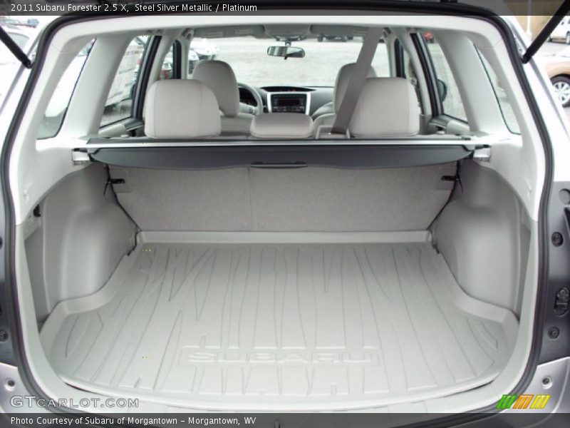  2011 Forester 2.5 X Trunk