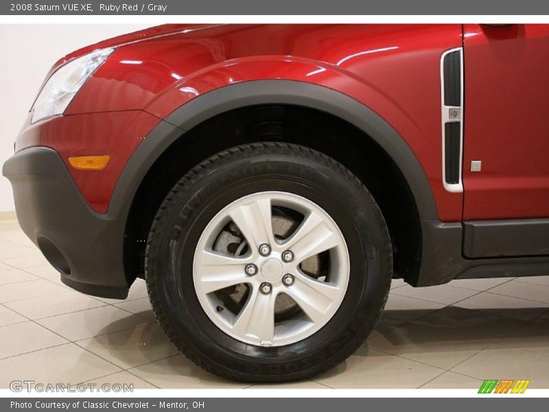 Ruby Red / Gray 2008 Saturn VUE XE