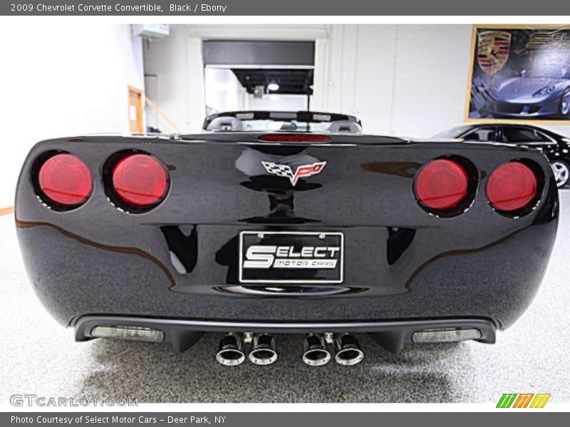 Black / Ebony 2009 Chevrolet Corvette Convertible