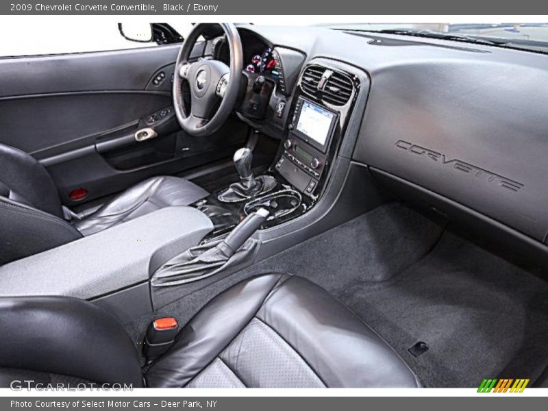 Black / Ebony 2009 Chevrolet Corvette Convertible