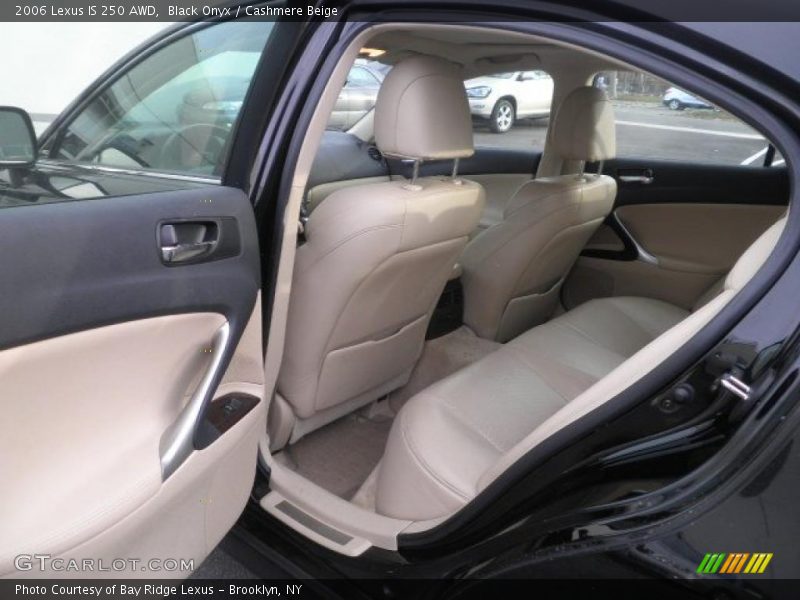 Black Onyx / Cashmere Beige 2006 Lexus IS 250 AWD