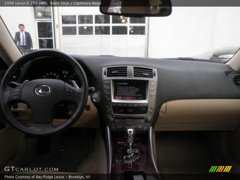 Black Onyx / Cashmere Beige 2006 Lexus IS 250 AWD