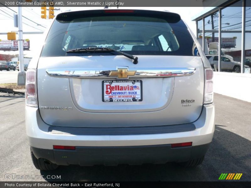 Silverstone Metallic / Light Gray 2008 Chevrolet Equinox LS AWD