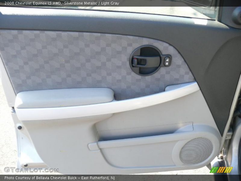 Silverstone Metallic / Light Gray 2008 Chevrolet Equinox LS AWD