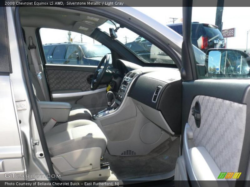 Silverstone Metallic / Light Gray 2008 Chevrolet Equinox LS AWD