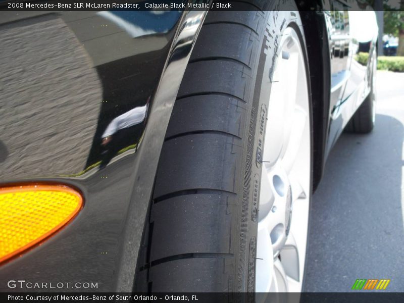 Galaxite Black Metallic / Black 2008 Mercedes-Benz SLR McLaren Roadster