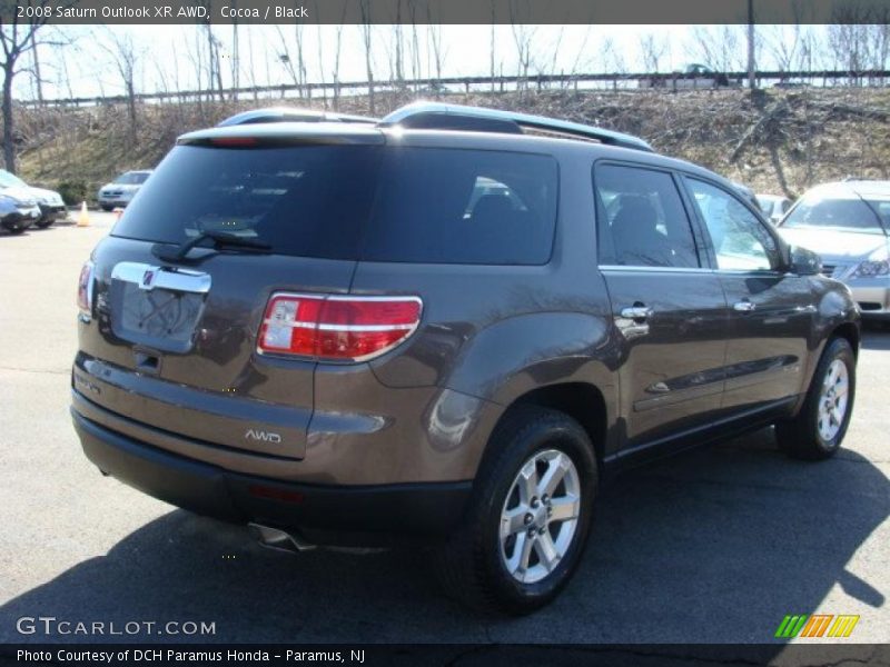 Cocoa / Black 2008 Saturn Outlook XR AWD