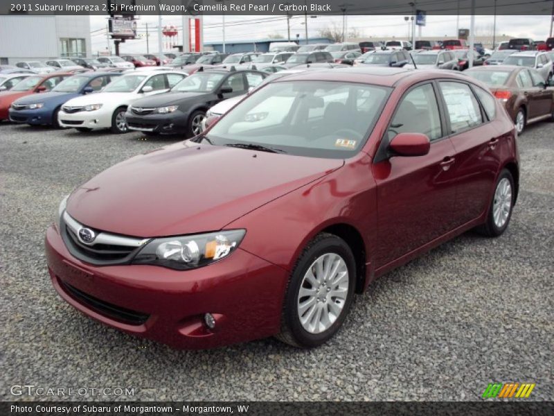 Front 3/4 View of 2011 Impreza 2.5i Premium Wagon