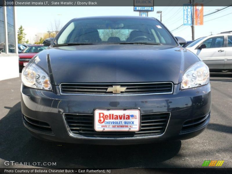 Slate Metallic / Ebony Black 2008 Chevrolet Impala LT