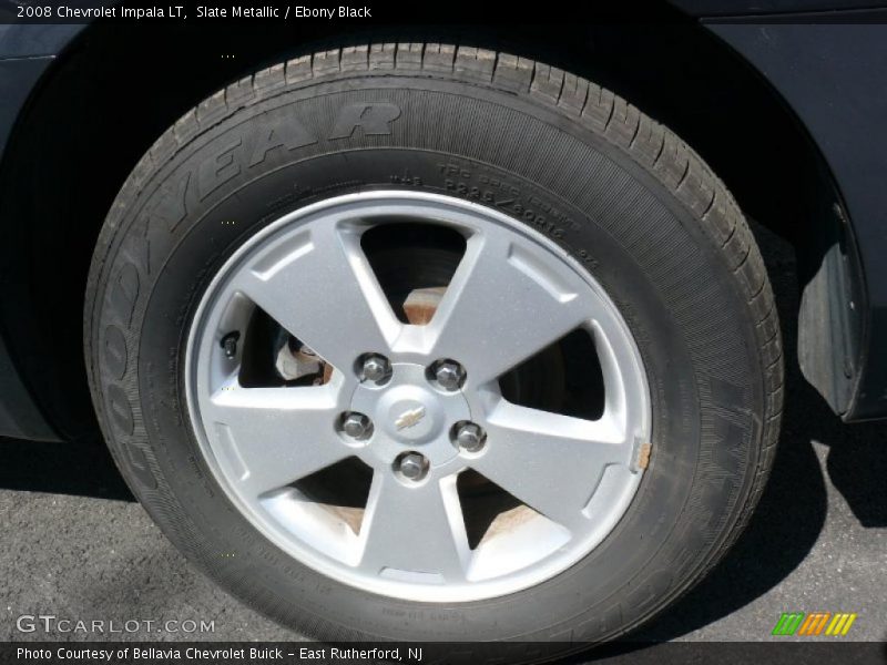 Slate Metallic / Ebony Black 2008 Chevrolet Impala LT