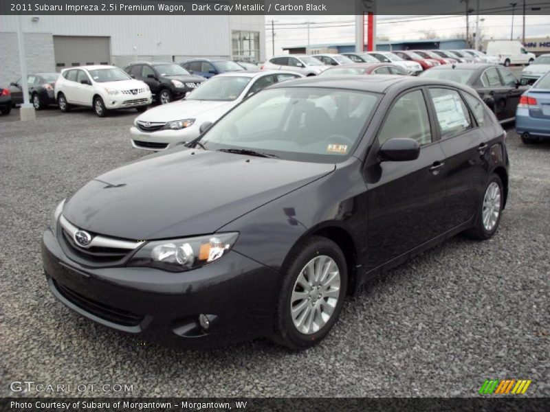 Front 3/4 View of 2011 Impreza 2.5i Premium Wagon