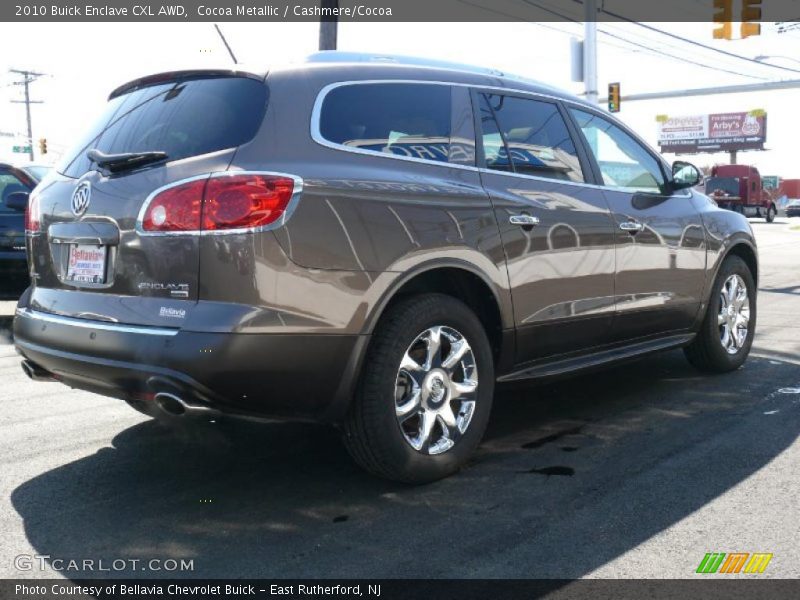 Cocoa Metallic / Cashmere/Cocoa 2010 Buick Enclave CXL AWD