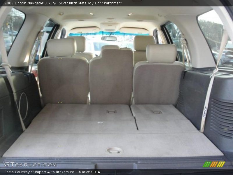 Silver Birch Metallic / Light Parchment 2003 Lincoln Navigator Luxury