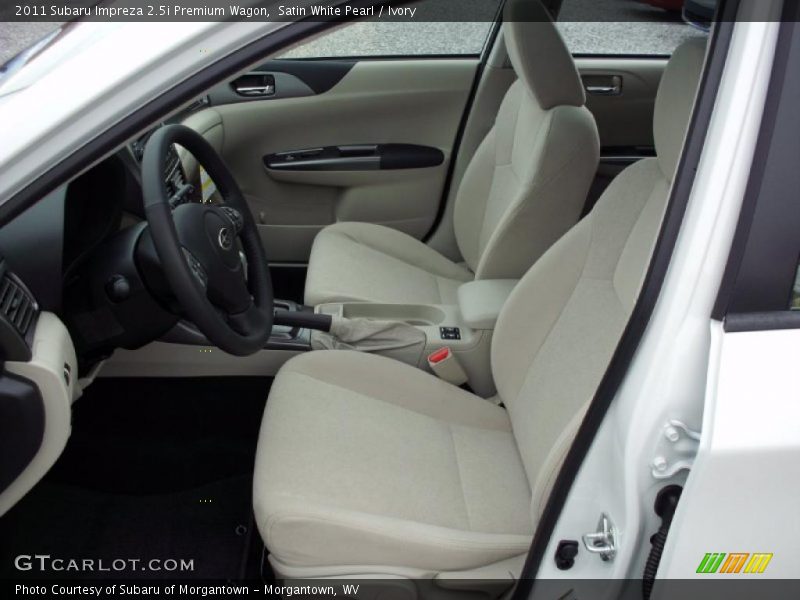  2011 Impreza 2.5i Premium Wagon Ivory Interior
