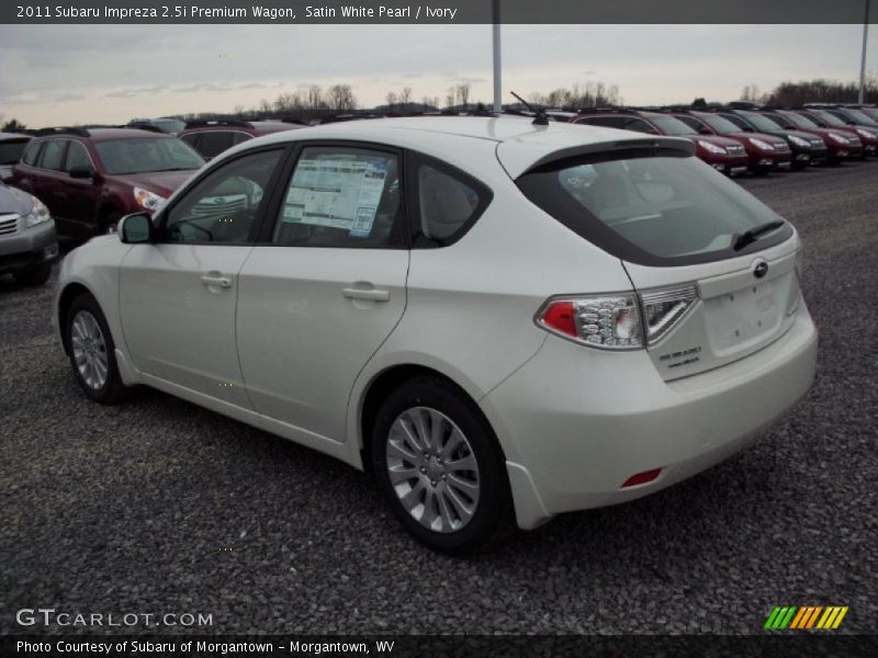  2011 Impreza 2.5i Premium Wagon Satin White Pearl