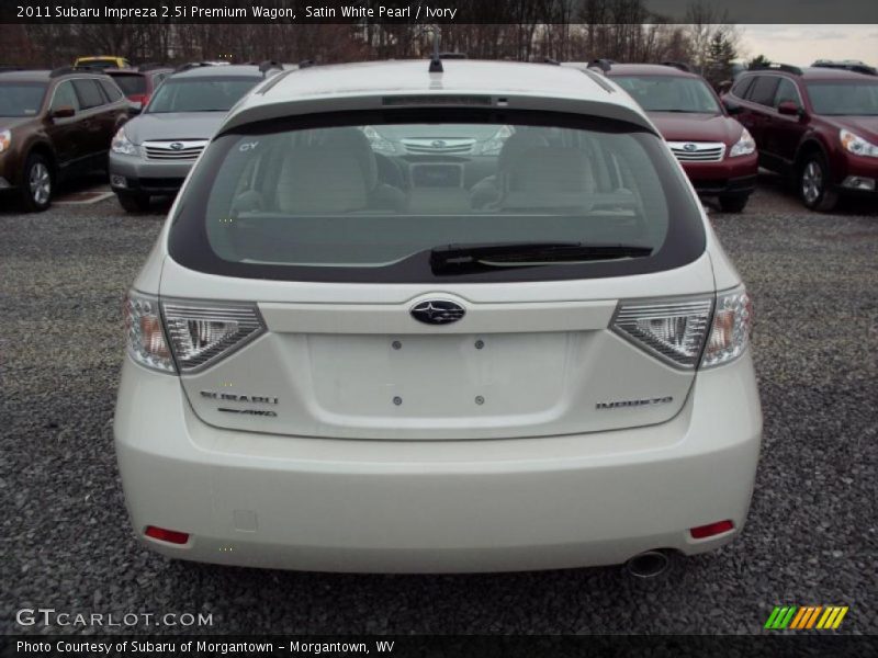  2011 Impreza 2.5i Premium Wagon Satin White Pearl