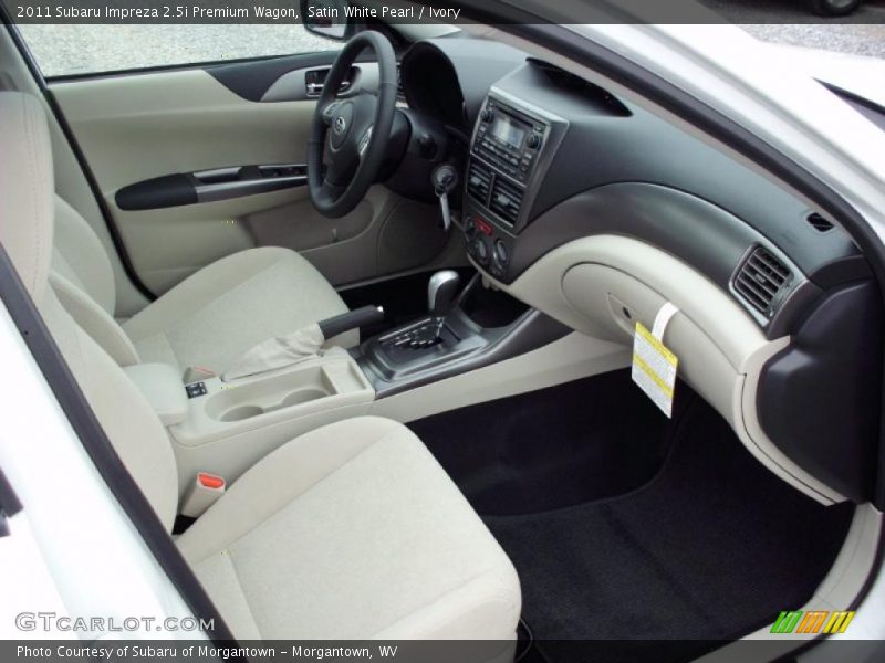  2011 Impreza 2.5i Premium Wagon Ivory Interior