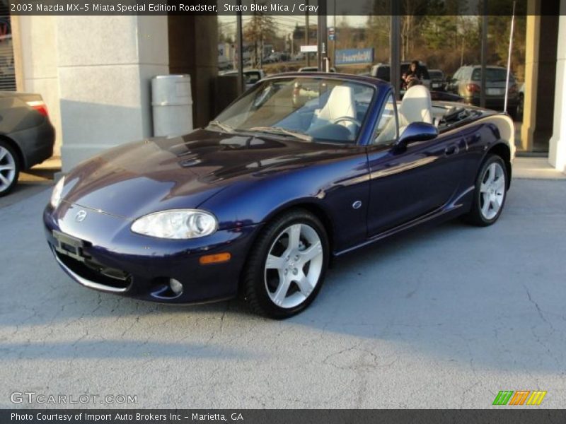 Front 3/4 View of 2003 MX-5 Miata Special Edition Roadster