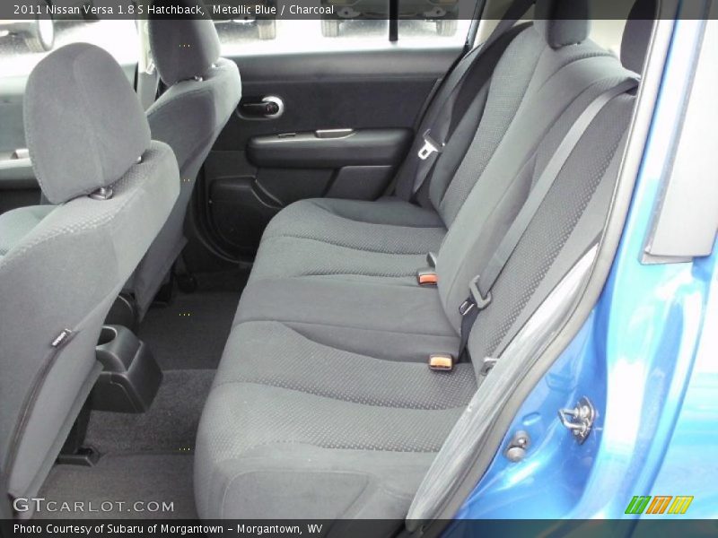 Metallic Blue / Charcoal 2011 Nissan Versa 1.8 S Hatchback