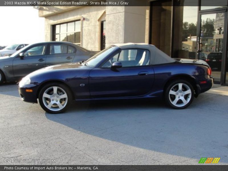  2003 MX-5 Miata Special Edition Roadster Strato Blue Mica