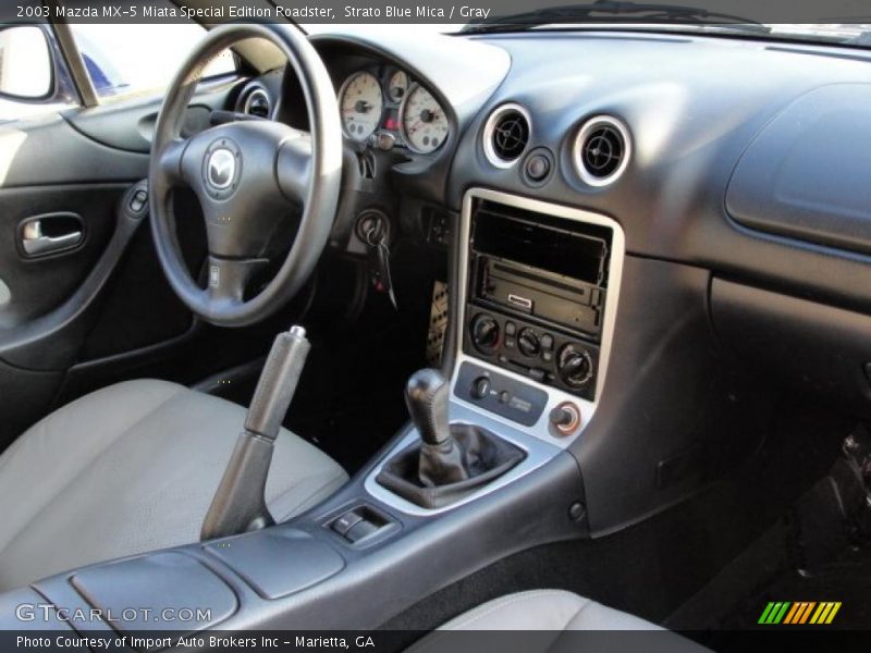 Dashboard of 2003 MX-5 Miata Special Edition Roadster