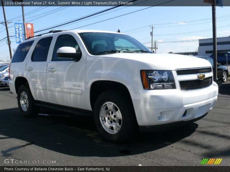 Summit White / Light Titanium/Dark Titanium 2010 Chevrolet Tahoe LT 4x4