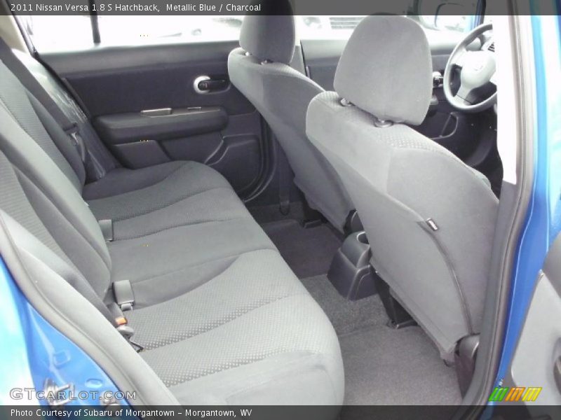 Metallic Blue / Charcoal 2011 Nissan Versa 1.8 S Hatchback