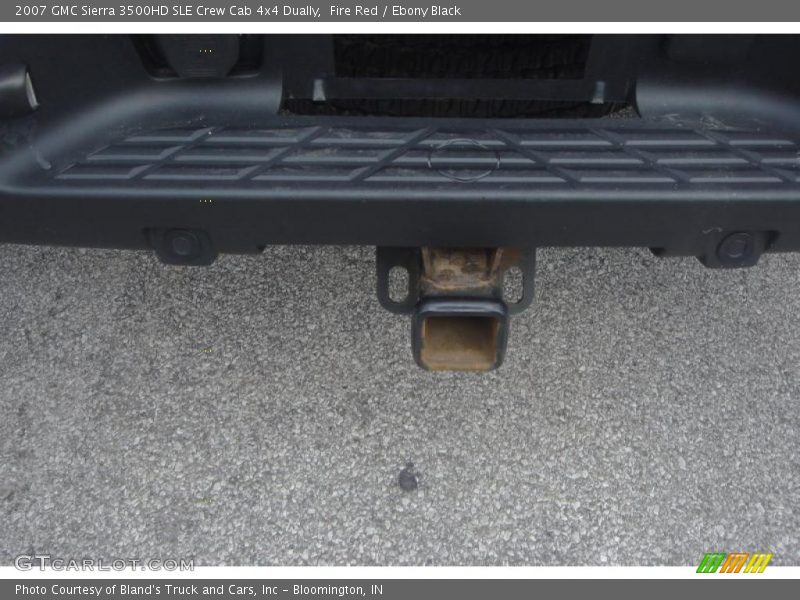 Fire Red / Ebony Black 2007 GMC Sierra 3500HD SLE Crew Cab 4x4 Dually