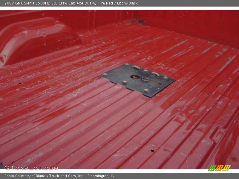 Fire Red / Ebony Black 2007 GMC Sierra 3500HD SLE Crew Cab 4x4 Dually