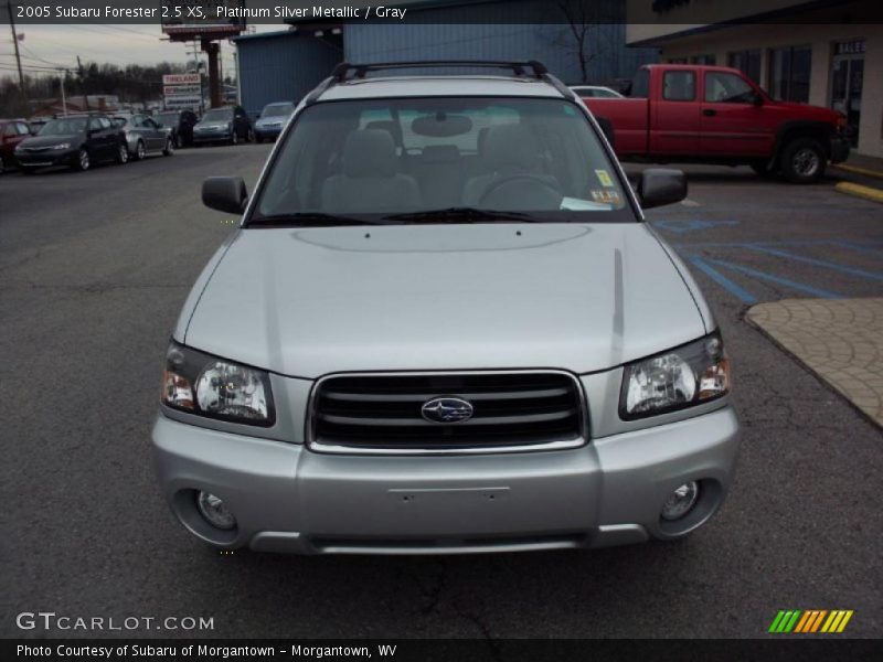 Platinum Silver Metallic / Gray 2005 Subaru Forester 2.5 XS