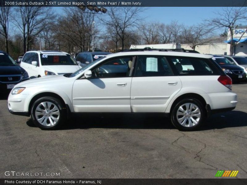  2008 Outback 2.5XT Limited Wagon Satin White Pearl