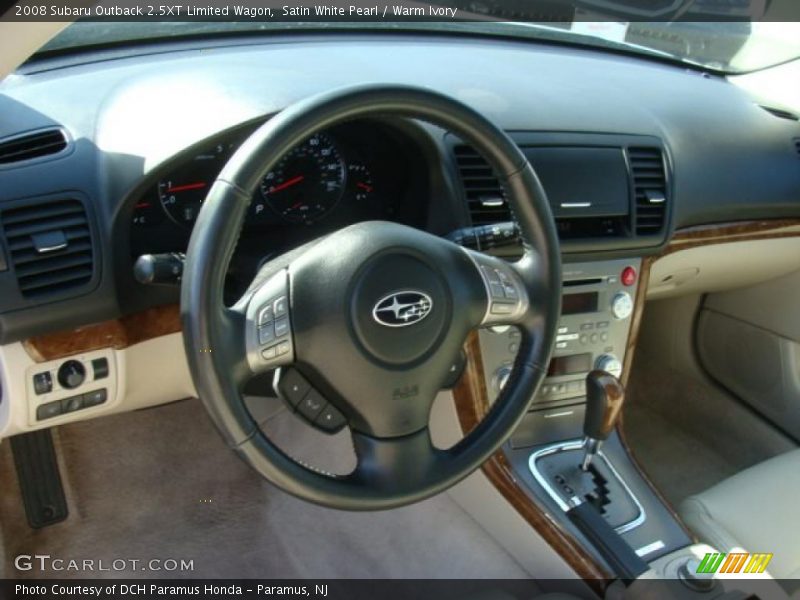 2008 Outback 2.5XT Limited Wagon Warm Ivory Interior