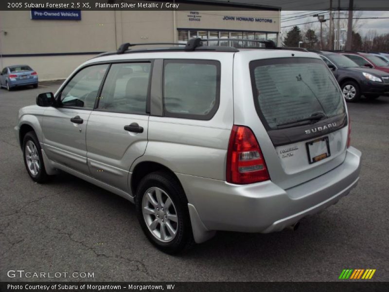 Platinum Silver Metallic / Gray 2005 Subaru Forester 2.5 XS