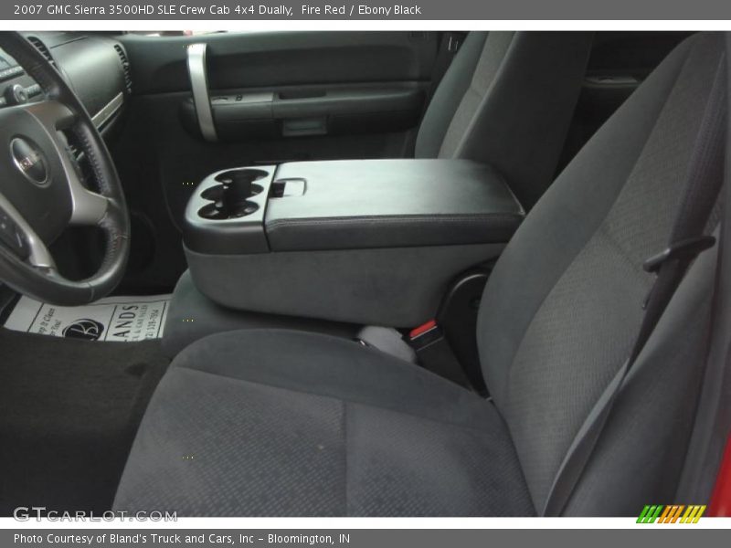 Fire Red / Ebony Black 2007 GMC Sierra 3500HD SLE Crew Cab 4x4 Dually