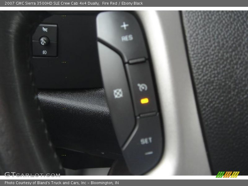 Fire Red / Ebony Black 2007 GMC Sierra 3500HD SLE Crew Cab 4x4 Dually