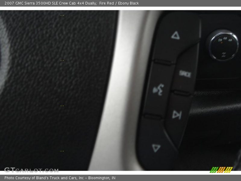 Fire Red / Ebony Black 2007 GMC Sierra 3500HD SLE Crew Cab 4x4 Dually