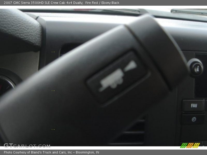 Fire Red / Ebony Black 2007 GMC Sierra 3500HD SLE Crew Cab 4x4 Dually