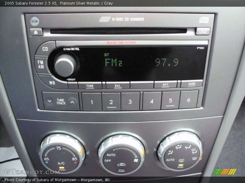 Controls of 2005 Forester 2.5 XS