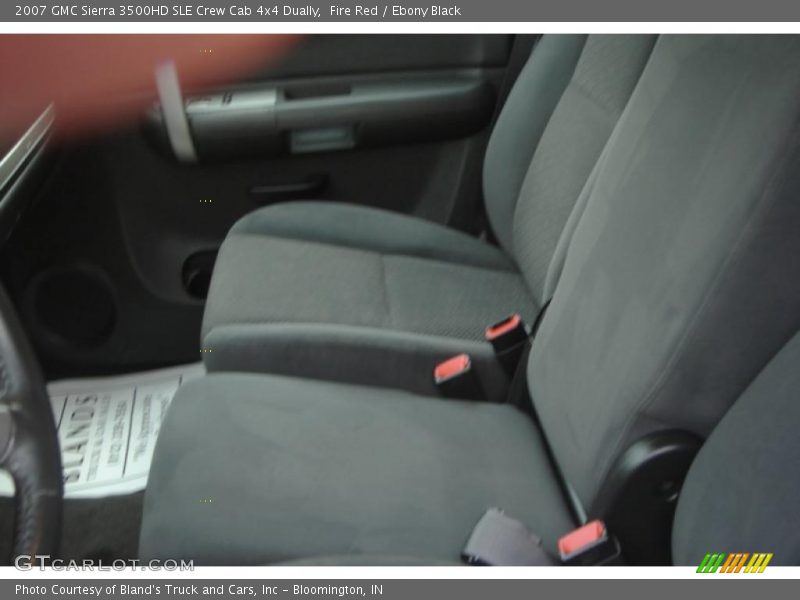 Fire Red / Ebony Black 2007 GMC Sierra 3500HD SLE Crew Cab 4x4 Dually