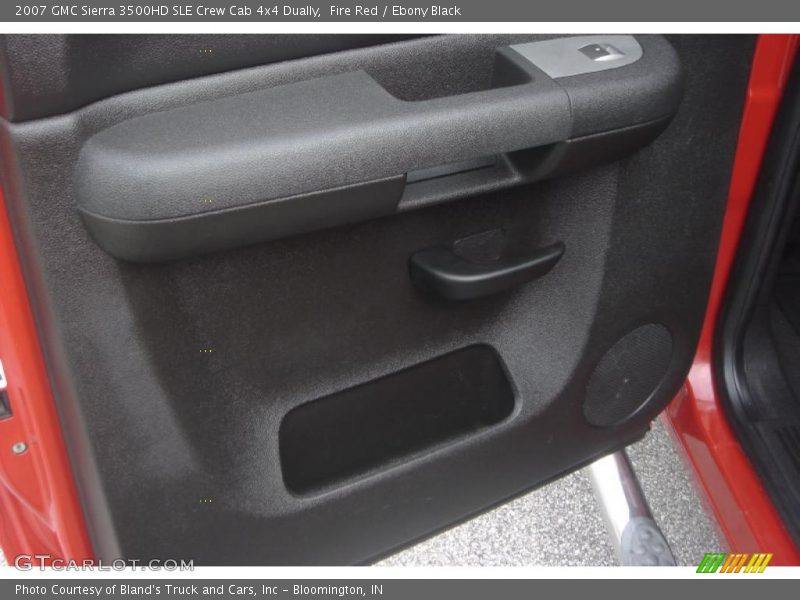 Fire Red / Ebony Black 2007 GMC Sierra 3500HD SLE Crew Cab 4x4 Dually