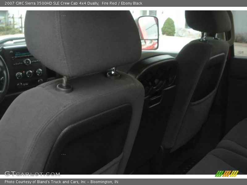 Fire Red / Ebony Black 2007 GMC Sierra 3500HD SLE Crew Cab 4x4 Dually